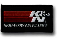 K&N Patch; 4" X 2", High Flow, Black - PATCH; 4" X 2", BLACK, HI