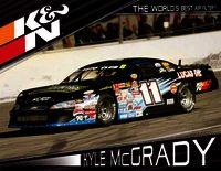 K&N Hero Card; Kyle McGrady, 8-1/2 x 11 - HERO CARD; KYLE MCGRAD