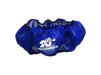 K&N Air Filter Wrap - PRECHARGER WRAP,BLU.,CUSTOM