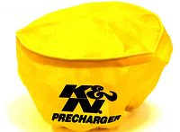 K&N Air Filter Wrap - PRECHARGER WRAP,YLW.,CUSTOM