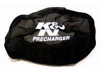 K&N Air Filter Wrap - PRECHARGER WRAP,BLK.,CUSTOM