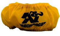 K&N Air Filter Wrap - PRECHARGER WRAP,YLW.,CUSTOM