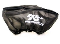 K&N Air Filter Wrap - PRECHARGER WRAP,BLK.,CUSTOM