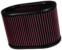 K&N Custom Air Filter - 8-7/8" X 5-1/4", 6"H,OVAL