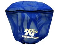 K&N Air Filter Wrap - PRECHARGER WRAP,BLU.,CUSTOM