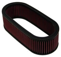 K&N Custom Air Filter - 12" X 5-1/4",3-1/4"H,OVAL