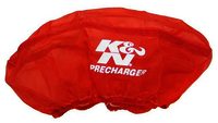 K&N Air Filter Wrap - PRECHARGER WRAP,RED.,CUSTOM