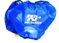 K&N Air Filter Wrap - PRECHARGER WRAP,BLU.,CUSTOM