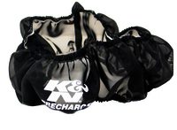 K&N Air Filter Wrap - PRECHARGER WRAP,BLK.,CUSTOM