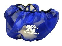 K&N Air Filter Wrap - PRECHARGER WRAP,BLU.,CUSTOM