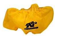 K&N Air Filter Wrap - PRECHARGER WRAP,YLW.,CUSTOM