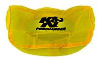 K&N Air Filter Wrap - PRECHARGER WRAP,YLW.,CUSTOM