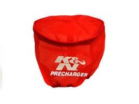 K&N Air Filter Wrap - PRECHARGER WRAP, RED, HONDA