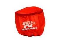 K&N Air Filter Wrap - PRECHARGER WRAP, RED, HONDA