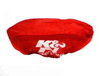 K&N Air Filter Wrap - PRECHARGER WRAP, RED, HONDA