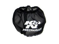 K&N Air Filter Wrap - PRECHARGER WRAP, BLACK; KAWASAKI