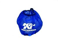 K&N Air Filter Wrap - PRECHARGER WRAP, BLU, KAWASAKI