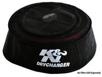 K&N Air Filter Wrap - DRYCHARGER, KT-5201, BLACK