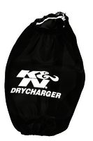 K&N Air Filter Wrap - DRYCHARGER; PL-5006, BLACK