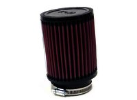 K&N Universal Rubber Filter - 2-5/8" 5 DEG FLG, 4"OD, 5"H