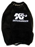 K&N Air Filter Wrap - DRYCHARGER WRAP; RC-4700, BLACK