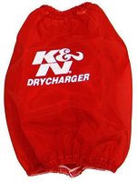 K&N Air Filter Wrap - DRYCHARGER WRAP; RC-4700, RED