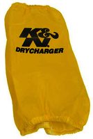 K&N Air Filter Wrap - DRYCHARGER WRAP; RC-4700, YELLOW