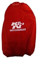 K&N Air Filter Wrap - DRYCHARGER WRAP; RC-5046, RED