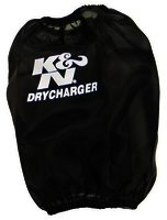 K&N Air Filter Wrap - DRYCHARGER WRAP; RC-5100, BLACK