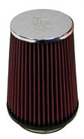 K&N Universal Chrome Filter - 2-7/8"FLG, 4-1/2"B, 3-1/2"T, 5-7/8