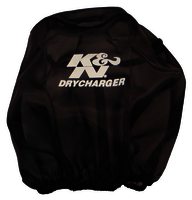 K&N Air Filter Wrap - DRYCHARGER WRAP; RC-5139, BLACK