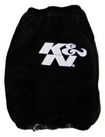 K&N Air Filter Wrap - DRYCHARGER WRAP; RC-9350, BLACK