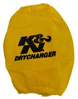 K&N Air Filter Wrap - DRYCHARGER WRAP; RC-9350, YELLOW