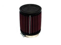 K&N Universal Rubber Filter - 2-1/4"FLG, 3-1/2"OD, 4"H