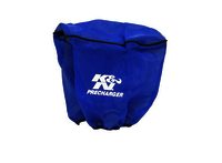 K&N Air Filter Wrap - PRECHARGER WRAP,BLU.,CUSTOM