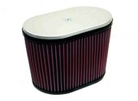 K&N Universal Air Filter - ARPM DUAL INJECTRS 9" X 5-1/2" OVL