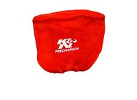 K&N Air Filter Wrap - PRECHARGER WRAP,RED.,CUSTOM