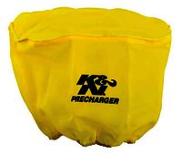 K&N Air Filter Wrap - PRECHARGER WRAP,YLW.,CUSTOM