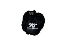 K&N Air Filter Wrap - DRYCHARGER WRAP; RF-1001, BLACK