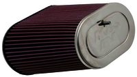 K&N Universal Air Filter - 3-1/8"DUAL FLG, 4" X 6-1/4"T, 9"H