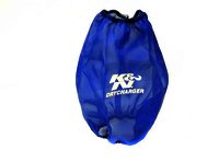 K&N Air Filter Wrap - DRYCHARGER WRAP, BLUE, CUSTOM