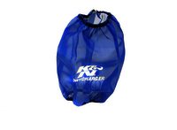 K&N Air Filter Wrap - DRYCHARGER WRAP, BLUE, CUSTOM