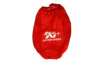 K&N Air Filter Wrap - DRYCHARGER WRAP, RED, CUSTOM