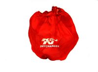 K&N Air Filter Wrap - DRYCHARGER WRAP, RED, CUSTOM