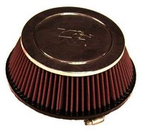 K&N Universal Air Filter - 6"FLG, 7-1/2"B, 5-7/8"CR-T, 3" H