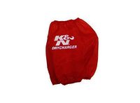 K&N Air Filter Wrap - DRYCHARGER WRAP, RED, CUSTOM