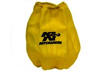 K&N Air Filter Wrap - DRYCHARGER WRAP, YELLOW, CUSTOM