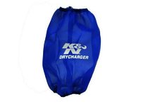 K&N Air Filter Wrap - DRYCHARGER WRAP, BLUE, CUSTOM