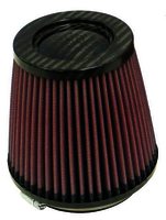 K&N Universal Air Filter - Carbon Fiber Top - 4"FLG, 5-3/8"B, 4"