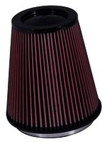 K&N Universal Air Filter - Carbon Fiber Top - 6"FLG, 7-1/2"B, 5"